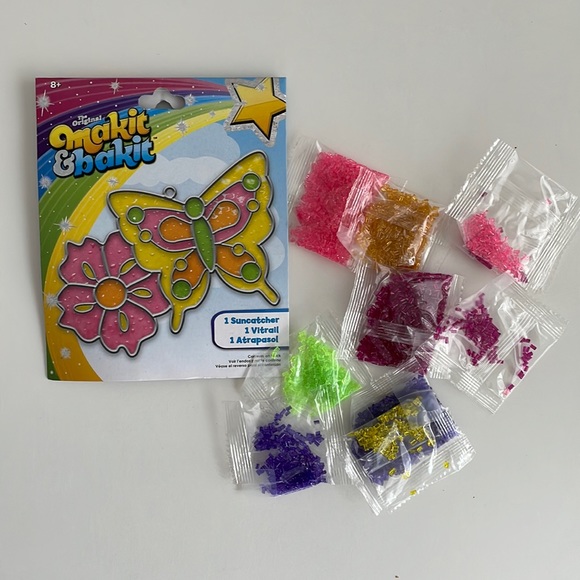 Makit & Bakit Other - Stained Glass Activity Craft - The Original Makit & Bakit Suncatcher Beads